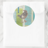Sticker Rond Scrapbook Avian I (Sac)