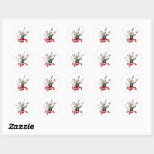 Sticker Rond Scratch & Sniff (Feuille)