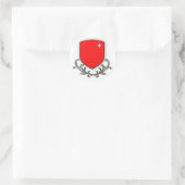 Sticker Rond Scroll Schwyz (Sac)