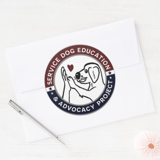 STICKER ROND SDEAP (Enveloppe)