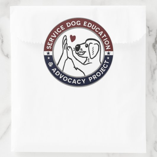 STICKER ROND SDEAP (Sac)