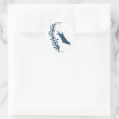 Sticker Rond Sea kelp (Sac)