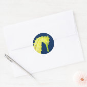 Sticker Rond Seahorse (Enveloppe)