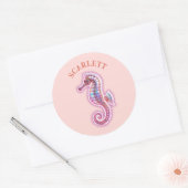 Sticker Rond Seahorse (Enveloppe)