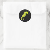 Sticker Rond Seahorse (Sac)