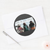 Sticker Rond Seaside Friendship Memories (Enveloppe)