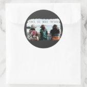 Sticker Rond Seaside Friendship Memories (Sac)