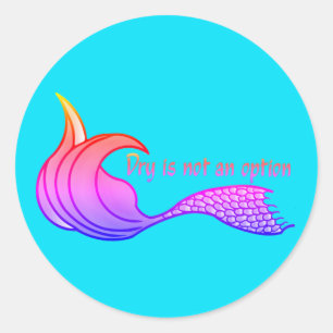 Sticker Rond Sec n'est pas une option dans les couleurs arc-en-