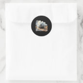 Sticker Rond Seconde Guerre mondiale Blitzkrieg (Sac)