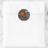 Sticker Rond Secours - Équipe d'urgence (Sac)