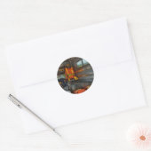 Sticker Rond Secours - Équipe d'urgence (Enveloppe)