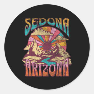 Sticker Rond Sedona Arizona Nature Randonnée Montagnes Extérieu