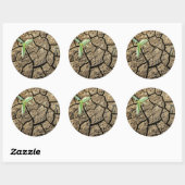 Sticker Rond Seedling (Feuille)