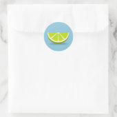 Sticker Rond Segment de chaux (Sac)