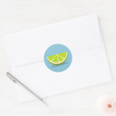 Sticker Rond Segment de chaux (Enveloppe)