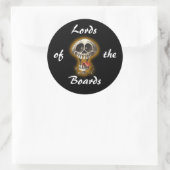 Sticker Rond Seigneurs, de, de, (Sac)