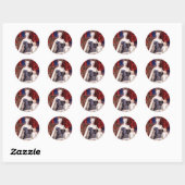 STICKER ROND SEIN DE MARY (Feuille)