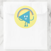 Sticker Rond Selby Rainbow (Sac)