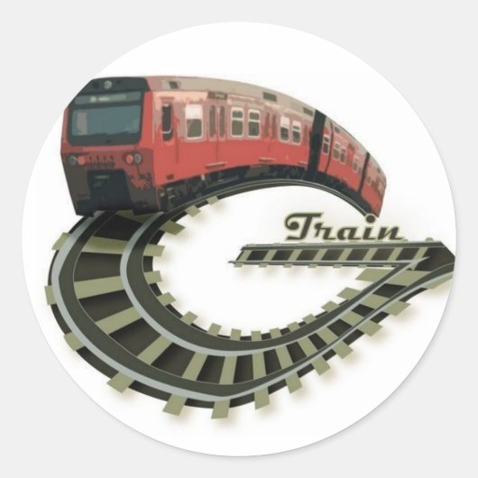 Sticker Rond Sélecteur de logo du train G (Devant)