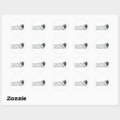 Sticker Rond Selichot (Feuille)