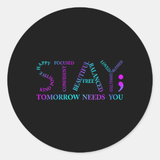 Sticker Rond Semaine de sensibilisation à la prévention de la p