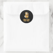 Sticker Rond Semaine du sommeil Introduction Sloth Antisocial L (Sac)