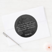 Sticker Rond Seneca's Division : Les Doers et les Critiques (Enveloppe)