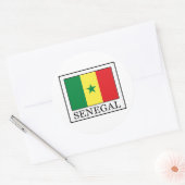 Sticker Rond Sénégal (Enveloppe)