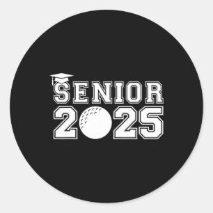 Sticker Rond Senior Golf Cl Of 2025 Graduate School