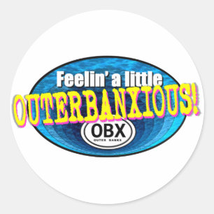 Sticker Rond Sens un peu OBX