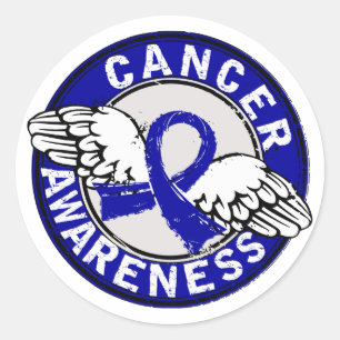 Sticker Rond Sensibilisation 14 Colon Cancer