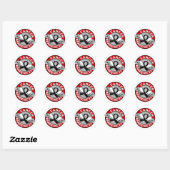 Sticker Rond Sensibilisation 14 Melanoma (Feuille)