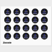 Sticker Rond Sensibilisation 5 (Feuille)
