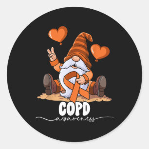 Sticker Rond Sensibilisation à la copie
