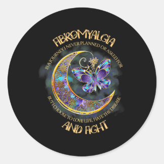 Sticker Rond - Sensibilisation à la fibromyalgie 13