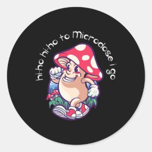 Sticker Rond Sensibilisation à la microbiologie en santé mental