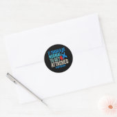 Sticker Rond Sensibilisation à la protection de l'enfance 1 (Enveloppe)