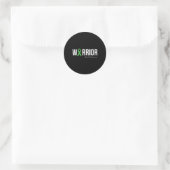 Sticker Rond Sensibilisation à la santé Écran vert 2 (Sac)
