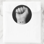 Sticker Rond Sensibilisation à la santé mentale (Sac)