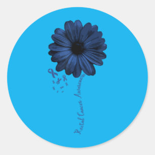 Sticker Rond Sensibilisation au cancer du rectum
