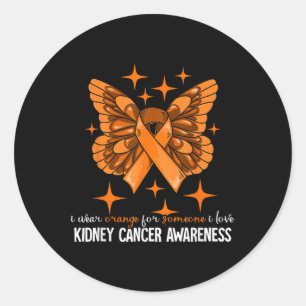 Sticker Rond Sensibilisation au cancer du rein _1