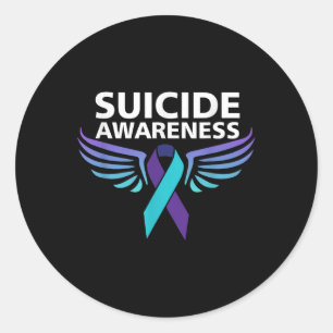 Sticker Rond Sensibilisation Au Suicide Chemises Et Suicide Au 