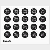 Sticker Rond Sensibilisation au suicide Continuer (Feuille)