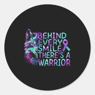 Sticker Rond Sensibilisation au suicide Prévention du suicide S