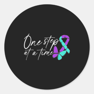 Sticker Rond Sensibilisation au suicide Prévention du suicide S