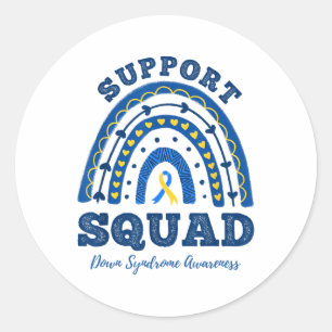 Sticker Rond Sensibilisation au syndrome de l'escargot de souti