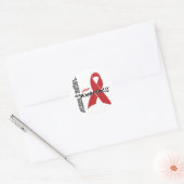 Sticker Rond Sensibilisation aux AVC (Enveloppe)