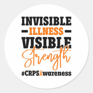 Sticker Rond Sensibilisation aux Crps Rsd 10