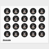 Sticker Rond Sensibilisation aux parkinsons (Feuille)