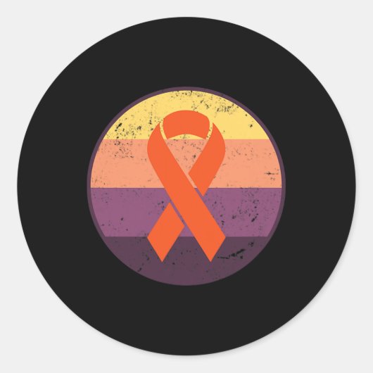 Sticker Rond Sensibilisation aux RCPS de Sunset RSD (Devant)